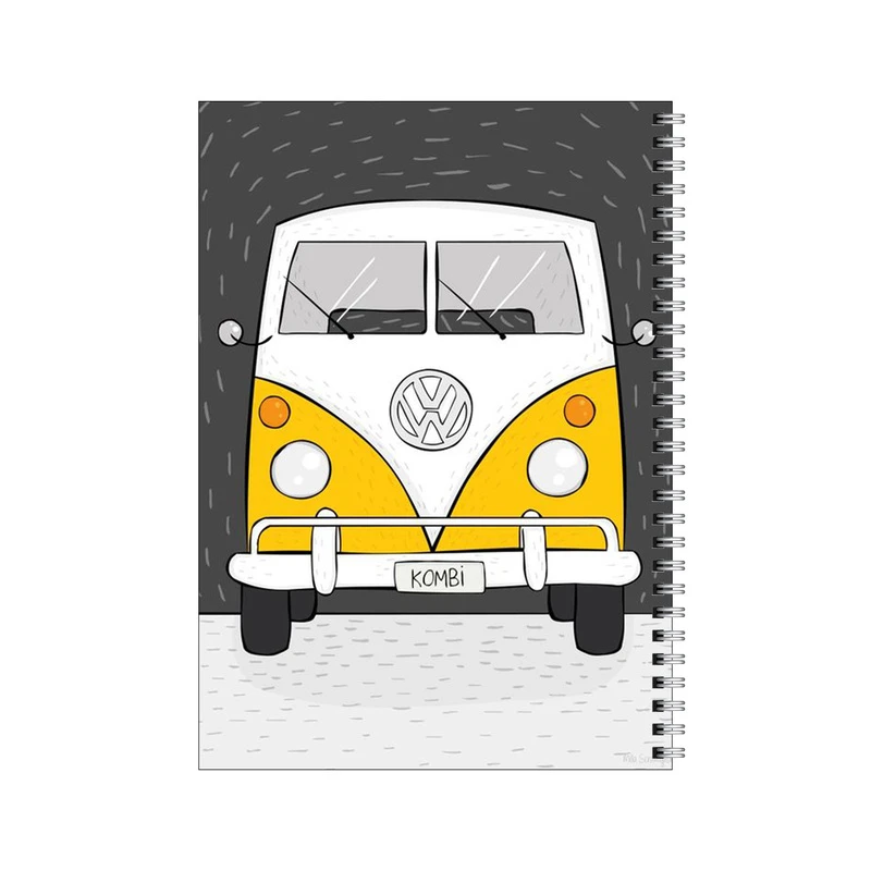 دفتر مشق 80 برگ بامبیلیپ طرح ماشین تویوتا  کد 7668559