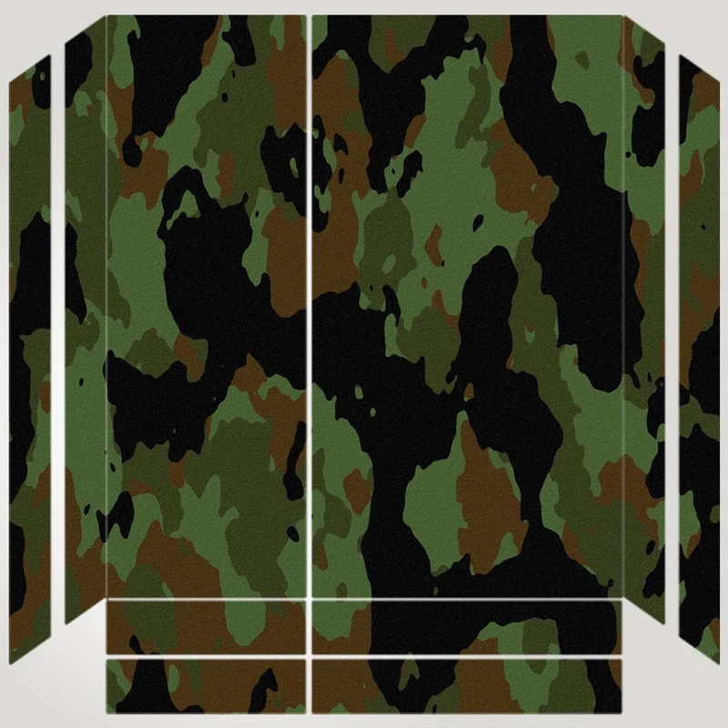 برچسب پلی استیشن ۴ مدل bape camo red green کد PS-204