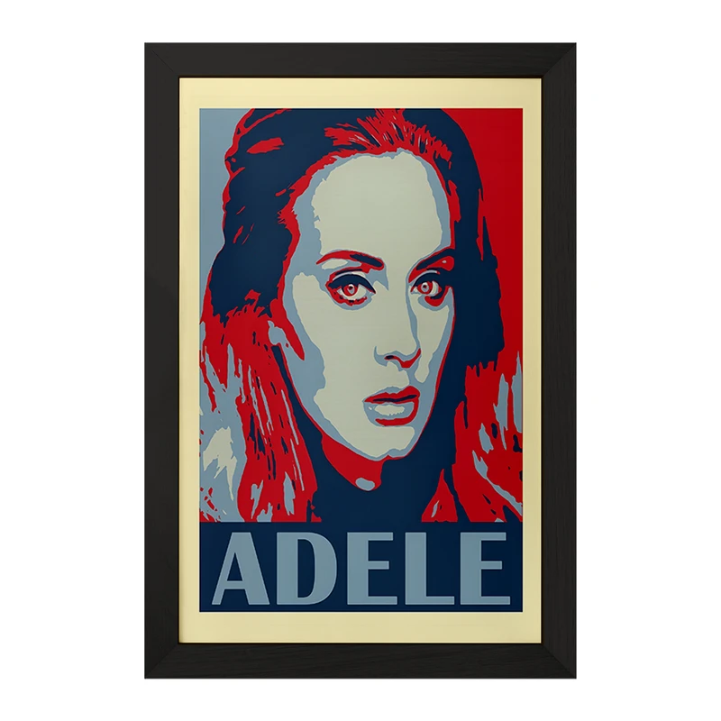 تابلو خندالو مدل ادل (Adele) کد F6474