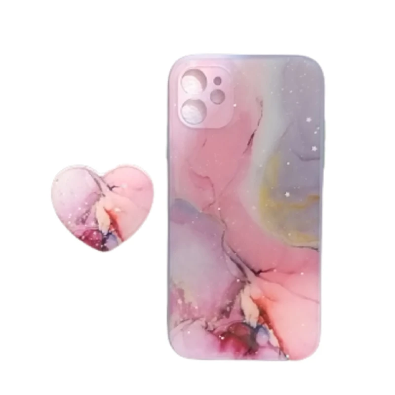  کاور مدل11P کهکشانی مناسب برای گوشی موبایل IPhone11 Promax به همراه پایه نگهدارنده