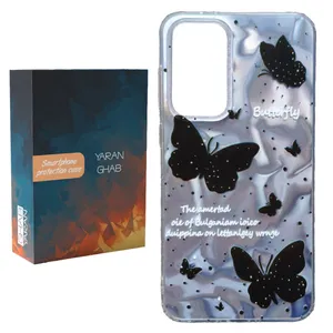 کاور قاب یاران مدل پروانه مناسب برای گوشی موبایل سامسونگ Galaxy S24 FE