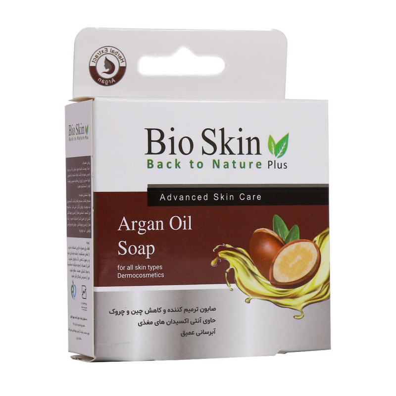 صابون شستشو بایو اسکین مدل Argan وزن 100 گرم