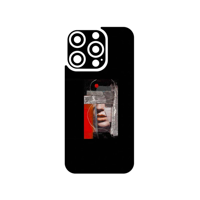 برچسب پوششی ماهوت مدل Collage of Mouth مناسب برای گوشی موبایل اپل iPhone 15 Pro