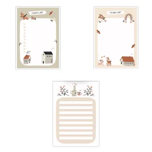 کاغذ یادداشت مدل to do list طرح مدرن مجموعه 3 عددی