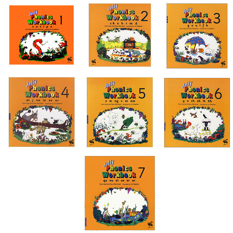 کتاب Jolly Phonics Workbooks اثر Mahsa Pejmanfar and Ramesh Ranjbar انتشارات شیلر 7 جلدی کتاب Jolly Phonics Workbooks اثر Mahsa Pejmanfar and Ramesh Ranjbar انتشارات شیلر 7 جلدی