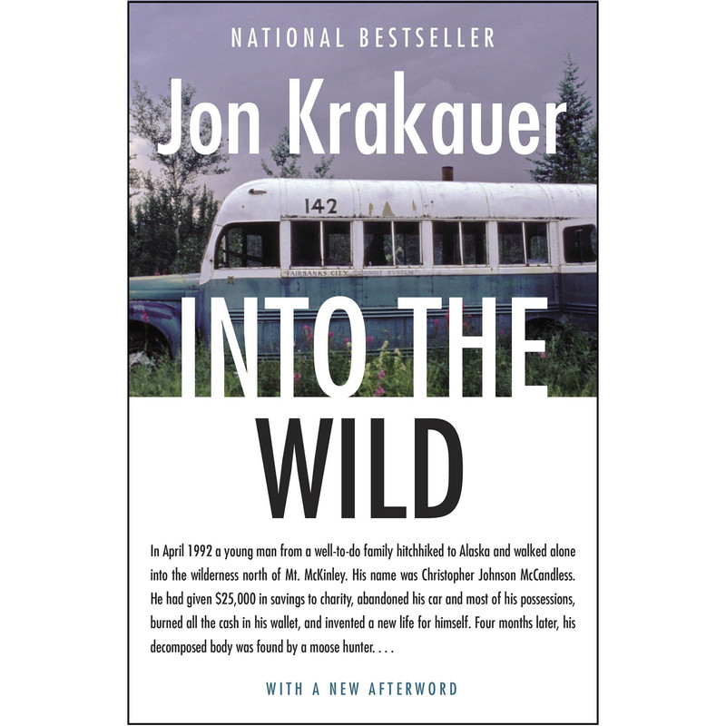 کتاب Into the Wild اثر Jon Krakauer انتشارات Anchor کتاب Into the Wild اثر Jon Krakauer انتشارات Anchor