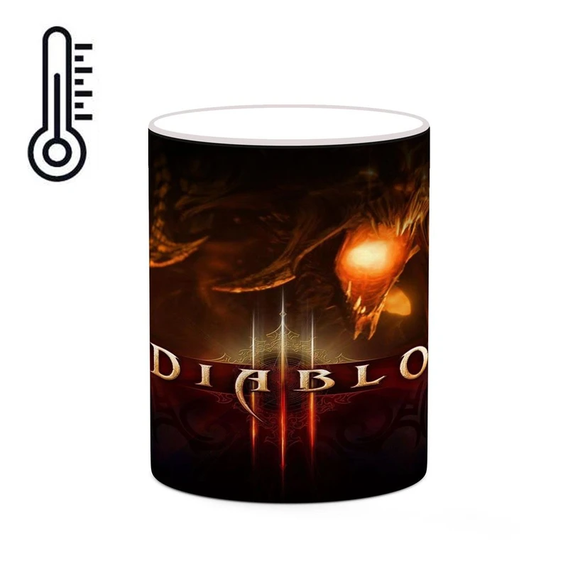 ماگ حرارتی کاکتی مدل بازی دیابلو Diablo 3 کد mgh29058