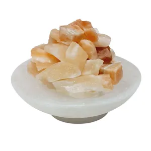 آباژور سنگ نمک مدل کاسه کد p1