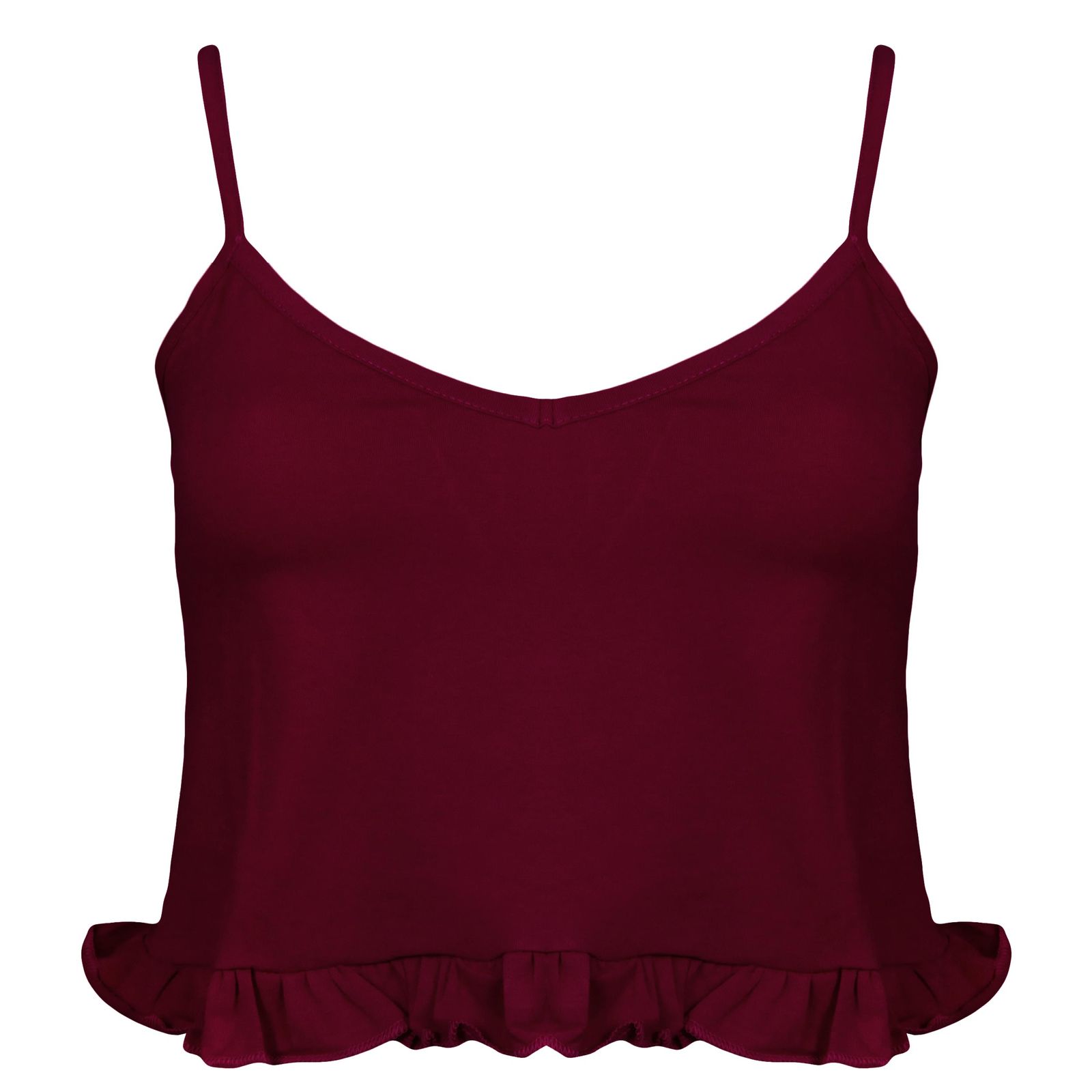 ست نیم تنه و شلوار زنانه کوزا مدل 9154 رنگ زرشکی -  - 2