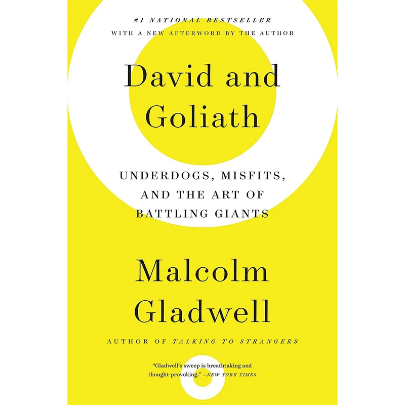 کتاب David and Goliath: Underdogs, Misfits, and the Art of Battling Giants اثر Malcolm Gladwell انتشارات Back Bay Books