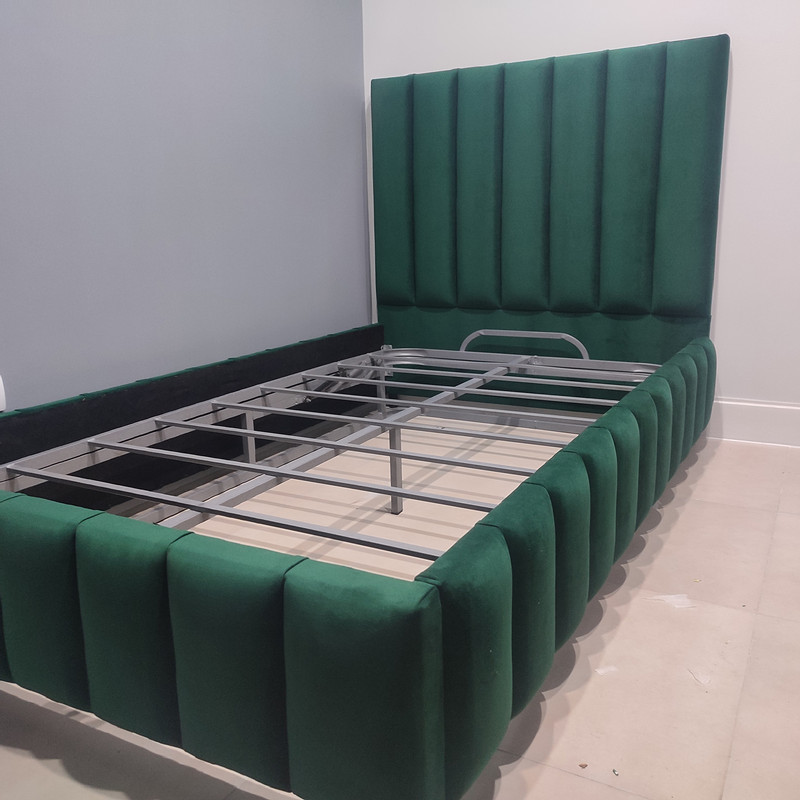 تخت خواب دونفره مدل بادریس سایز 160×200 سانتی متر تخت خواب دونفره مدل بادریس سایز 160×200 سانتی متر