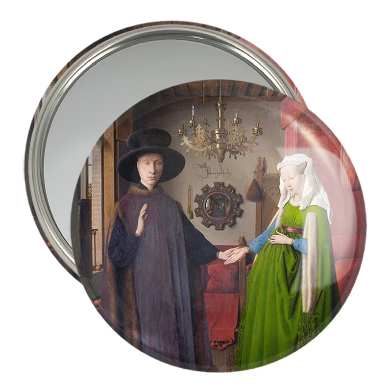 آینه جیبی خندالو مدل پرتره آرنولفینی وان آیک کد 36835