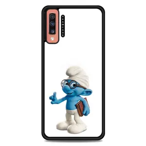 AKAM AMC-WSGA70-SMURFS-19 Cover For Samsung Galaxy A70