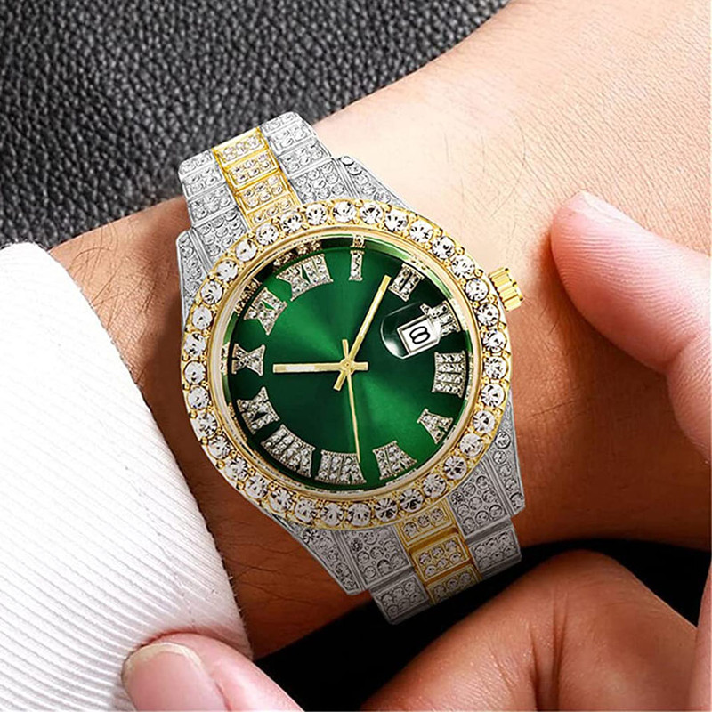 ساعت مچی عقربه‌ای مردانه مدل لوکس کد green1
