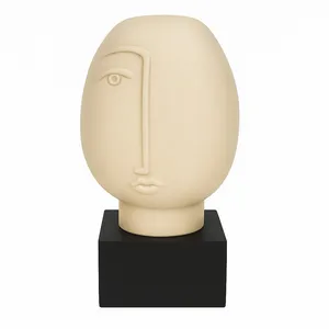 مجسمه دکوری مدل چهره مینیمال کد 105