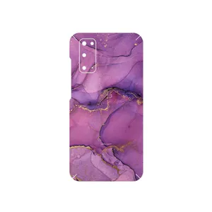 MAHOOT Purple Marble Cover Sticker for Samsung Galaxy S20