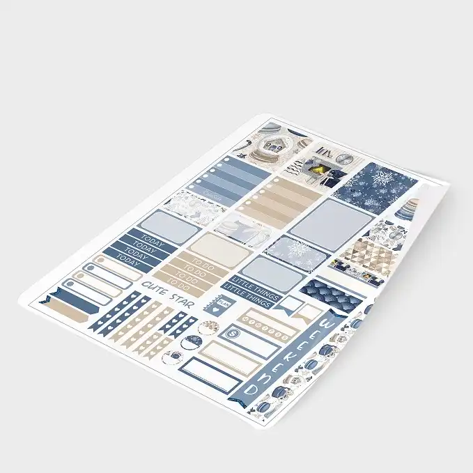 برچسب مدل برش نخورده طرح اسکرپ بوک پلنر گوی