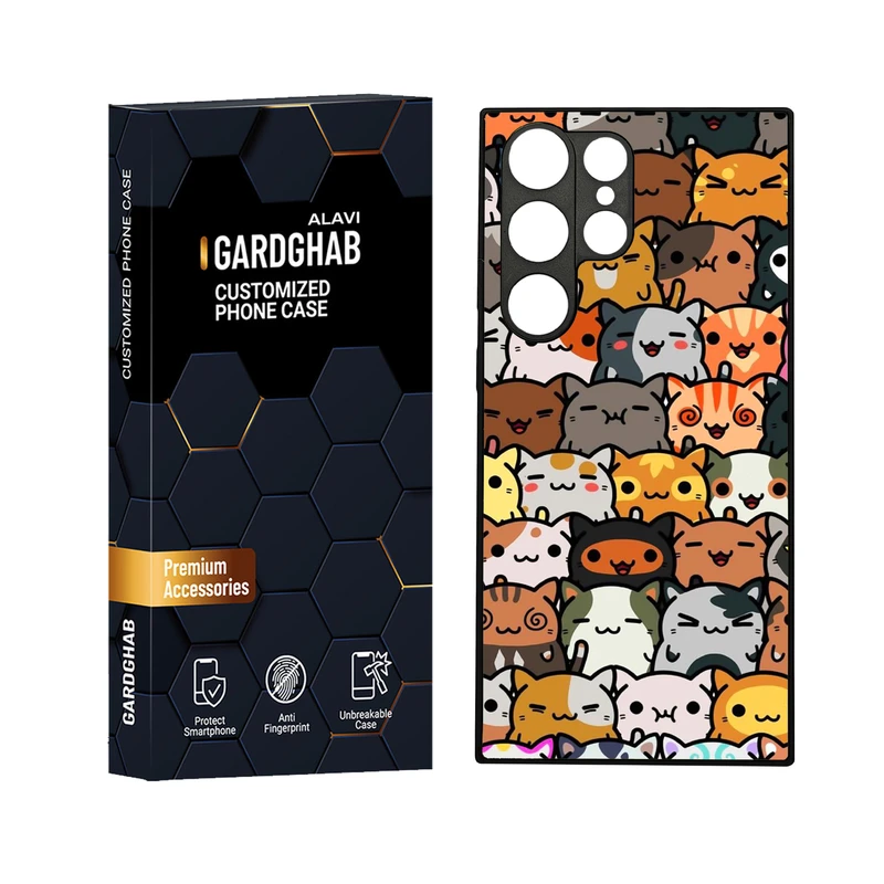 کاور گارد قاب علوی مدل دورژله ای مناسب برای گوشی موبایل سامسونگ Galaxy S23 Ultra