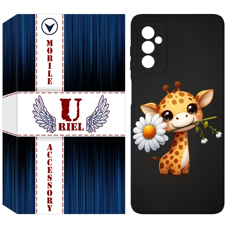 کاور یوریل مدل KSH کد 38 طرح زرافه مناسب برای گوشی موبایل سامسونگ Galaxy F13 4G / M13 4G / M23