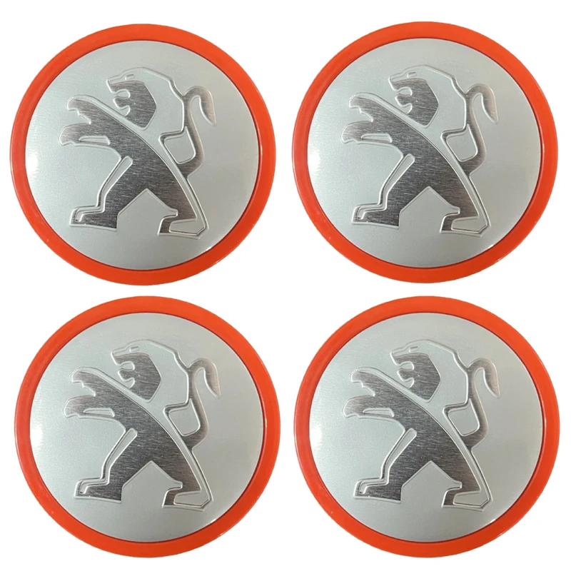 درپوش رینگ خودرو چیکال مدل P-1095-RD مناسب برای پژو پارس بسته 4 عددی