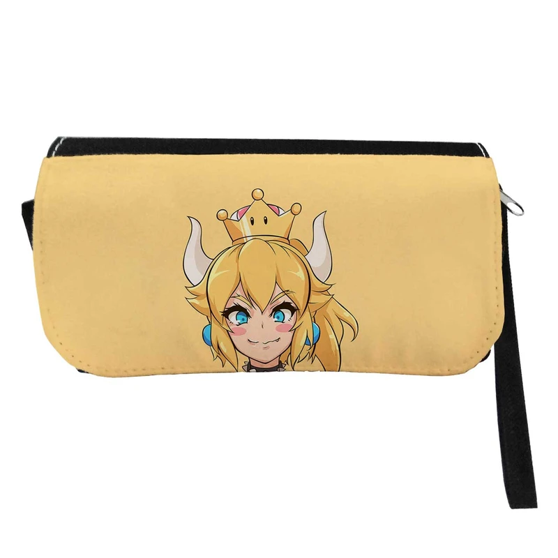 جامدادی مدل دوزیپ طرح شاهزاده خانم bowsette کد NI531
