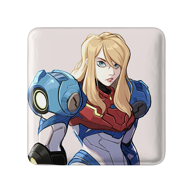 پیکسل خندالو طرح بازی متروید (Metroid) مدل مربعی کد 35641