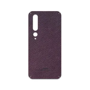 MAHOOT Purple-Leather Cover Sticker for Xiaomi Mi 10 5G