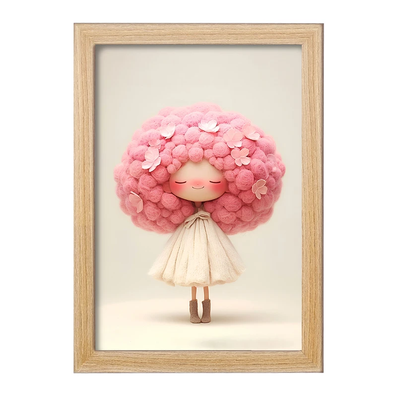 تابلو خندالو مدل دخترانه کیوت کد F5156