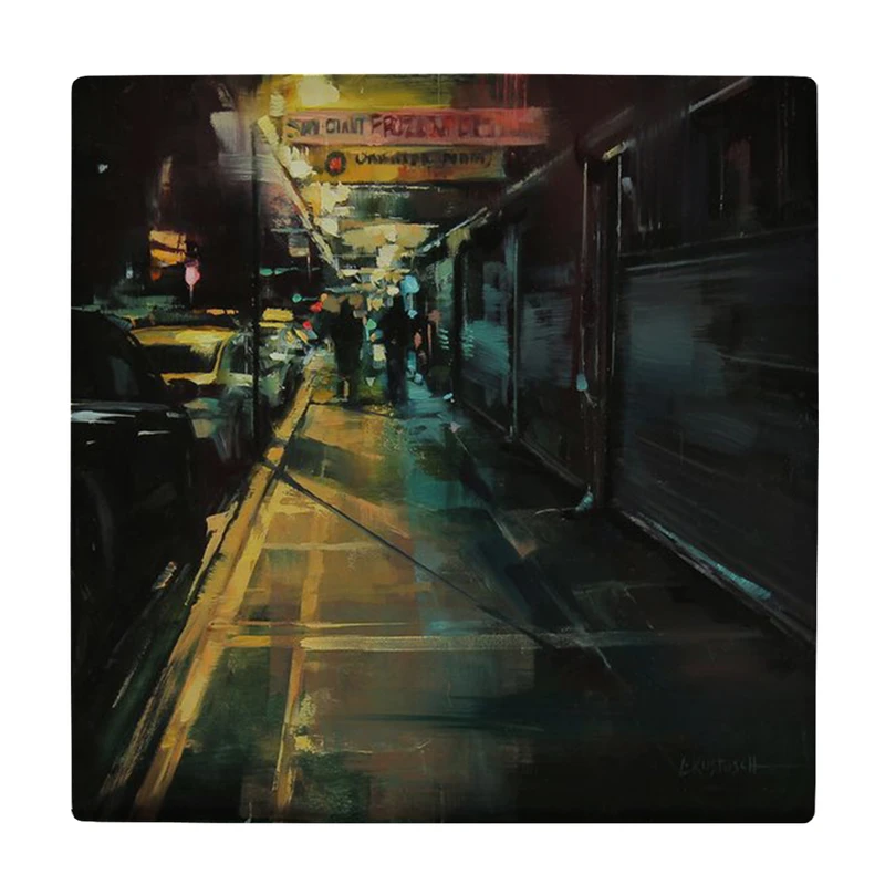 زیر لیوانی طرح نقاشی ایستگاه مترو کد    3414739_1004