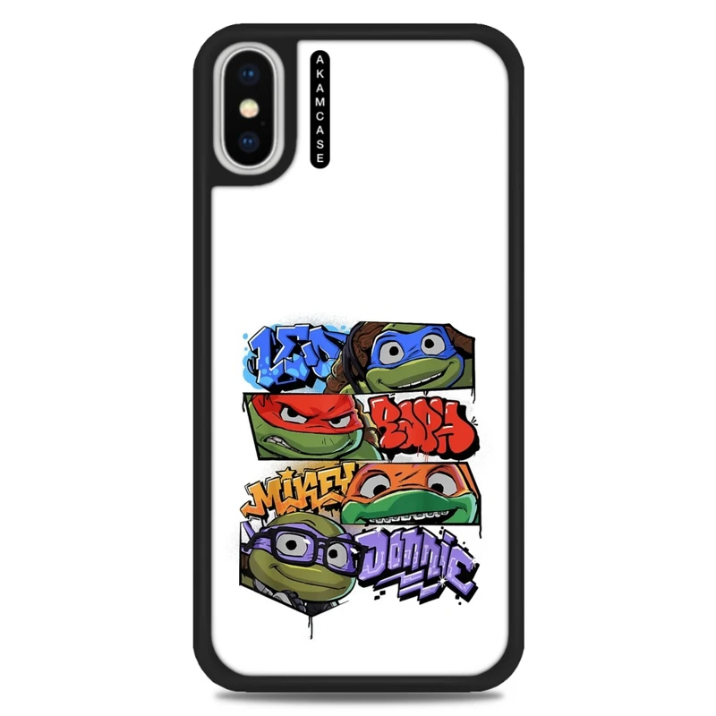 کاور آکام مدل AMC-WAXSM-NINJA TURTLES11مناسب برای گوشی موبایل اپل iPhone Xs Max
