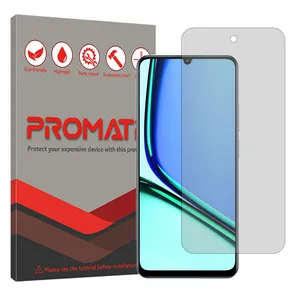 Promate transparent screen protector suitable for Realme Note 60 Mobile phone 