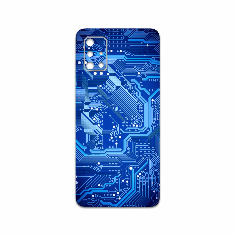 برچسب پوششی ماهوت مدل Blue Printed Circuit Board مناسب برای گوشی موبایل سامسونگ Galaxy A71