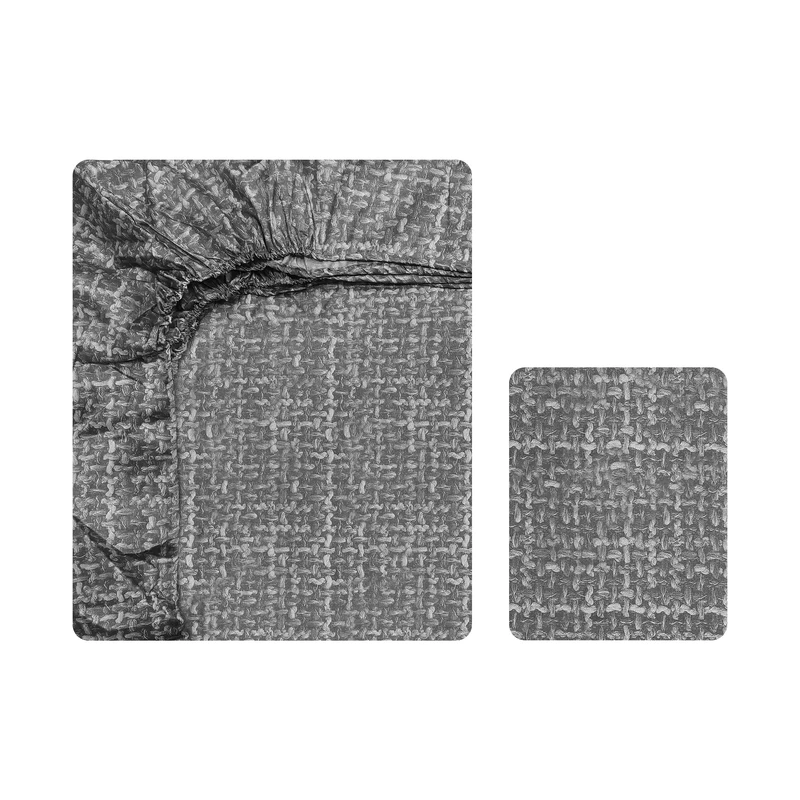 سرویس ملحفه آدنو مدل بارلی کد IR136 یک نفره 2 تکه