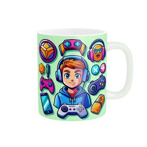 ماگ پادآفرین طرح گیم و گیمر game , gamer کد 1898