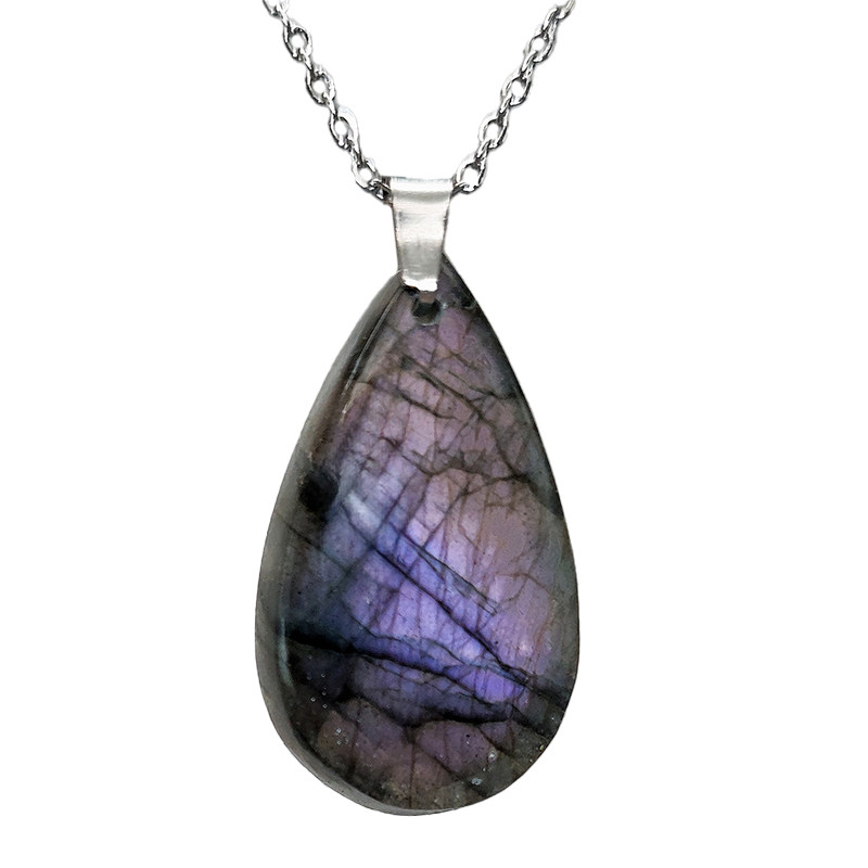 گردنبند دخترانه مدل لابرادوریت کد 11-49