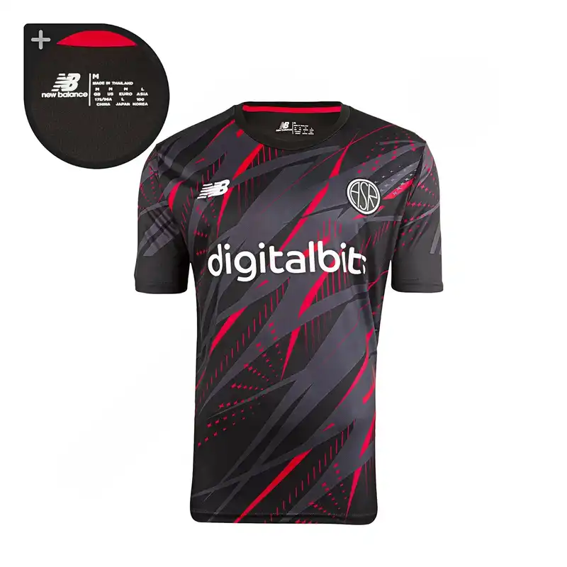 ست تی شرت و شلوارک ورزشی مردانه مدل فوتبال آس رم NK-7133