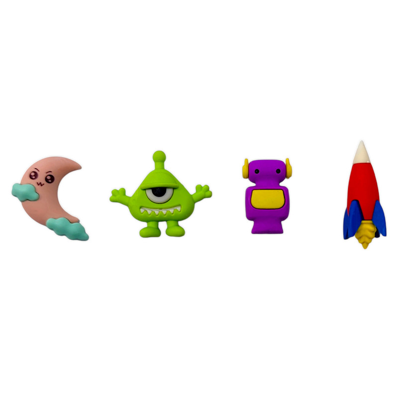 پاک کن مدل بیگانگان بسته 4 عددی