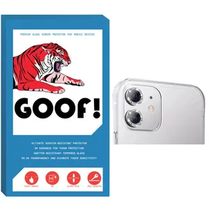 محافظ لنز دوربین گوف مدل رینگی نگین دار مناسب برای گوشی موبایل اپل Iphone 11