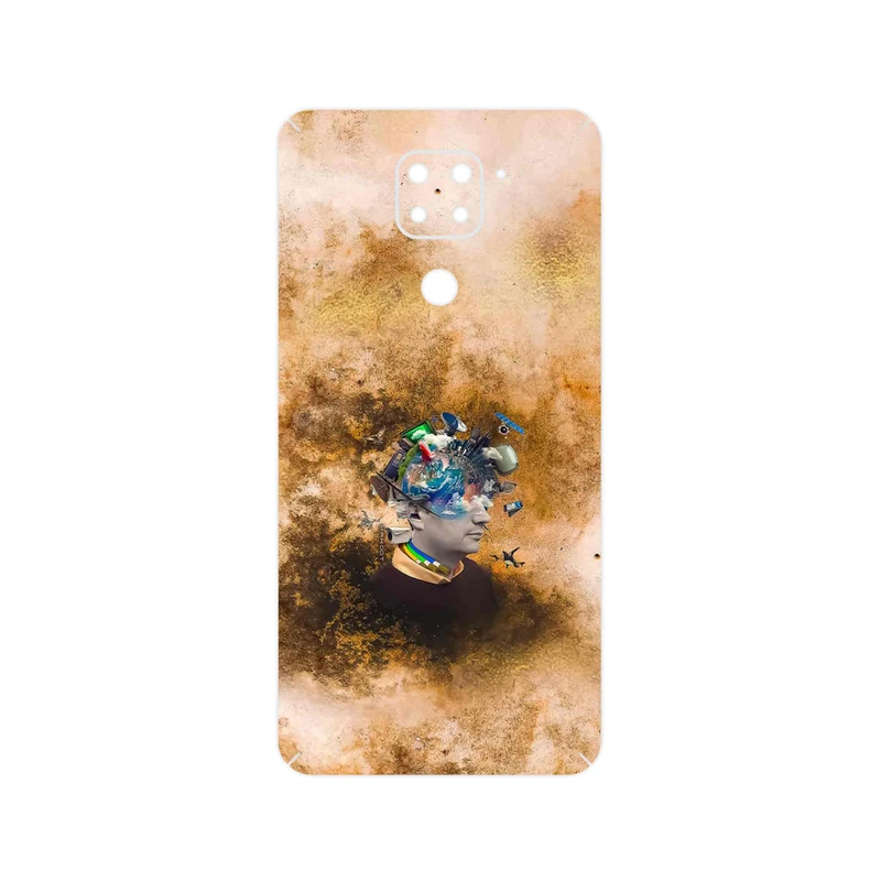 برچسب پوششی ماهوت مدل Collage of surreal Portrait of Men مناسب برای گوشی موبایل شیائومی Redmi Note 9