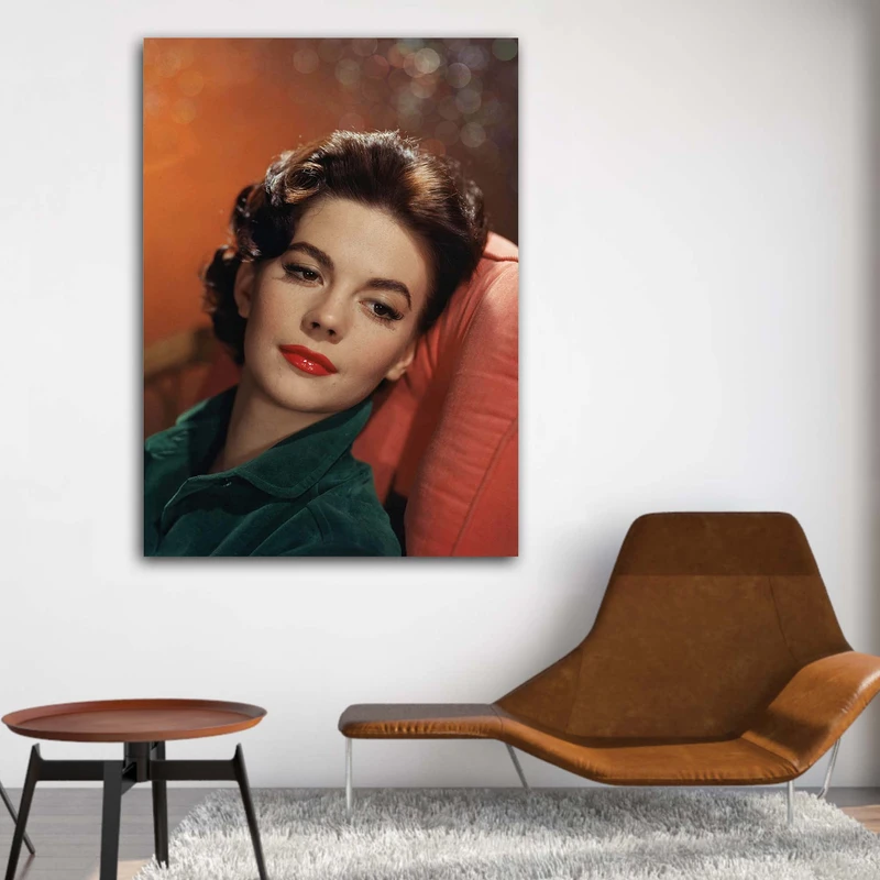 تابلو شاسی طرح Natalie Wood مدل Artist 0292