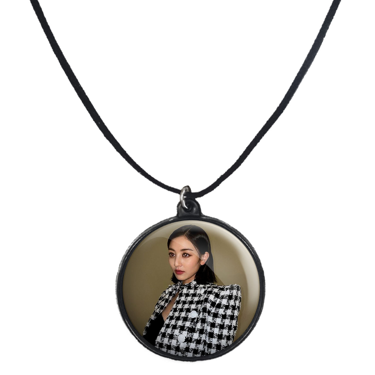 گردنبند پرمانه طرح تو ایس کد pmb.18359 مدل دو طرفه