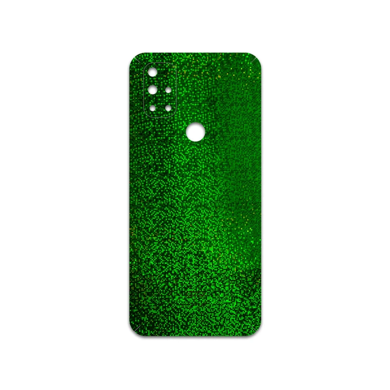 برچسب پوششی ماهوت مدل Green-Holographic مناسب برای گوشی موبایل وان پلاس Nord N10 5G