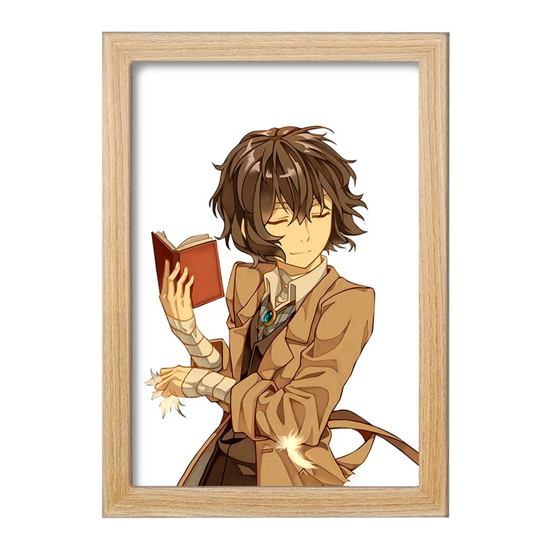 تابلو خندالو مدل دازای انیمه سگ های ولگرد بانگو کد F2483