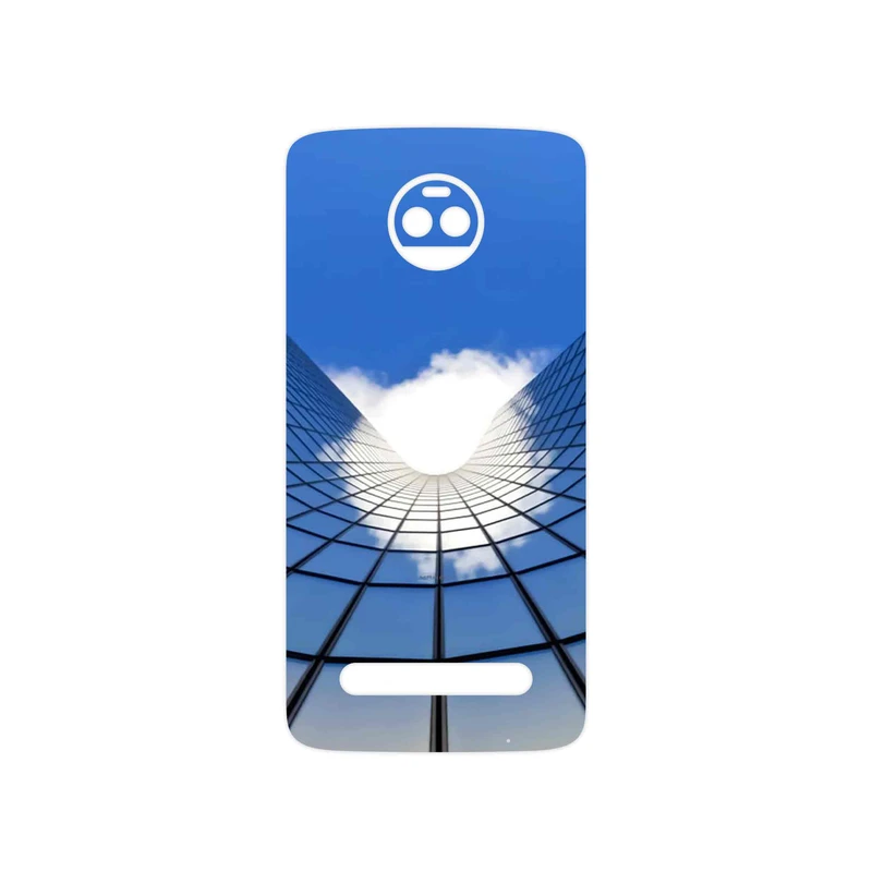 برچسب پوششی ماهوت مدل Glass skyscraper مناسب برای گوشی موبایل موتورولا Moto Z2 Force