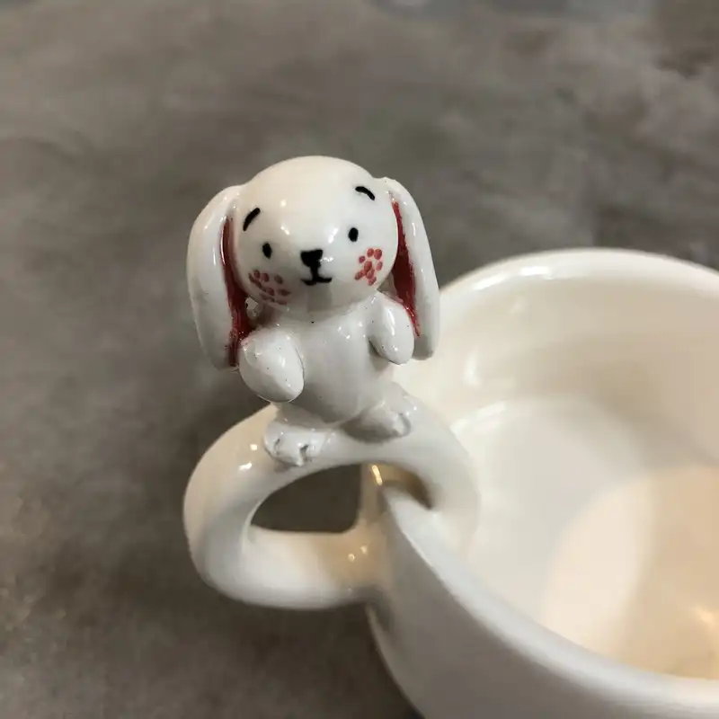 فنجان سرامیکی طرح خرگوش