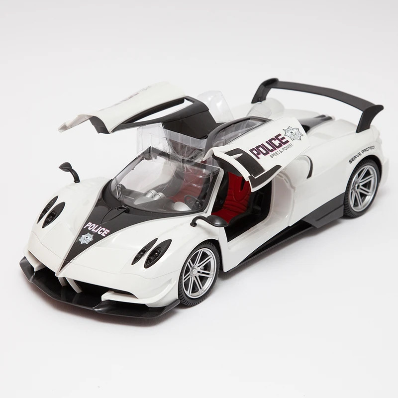 ماشین بازی کنترلی مدل پاگانی درب خفاشی طرح پلیس سرعت کد K10/565