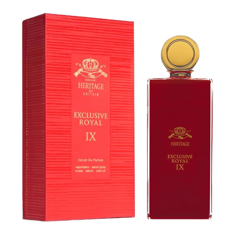 ادوپرفیوم زنانه هریتیج مدل  Exclusive Royal IX با رایحه گرم حجم 120 میلی‌لیتر