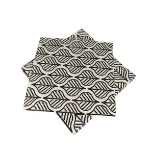 دستمال سفره مدل B-Leaf بسته 20عددی