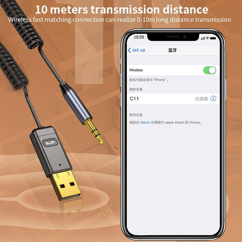 فرستنده و گیرنده بلوتوث صدا مدل C11