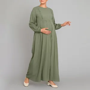 پیراهن بارداری بنیس مدل 37242103 رنگ سبز روشن